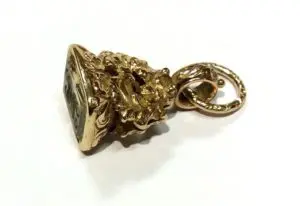 Yellow Gold Filled Watch Fob