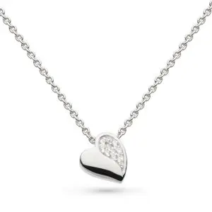 Kit Heath Mini Heart CZ Necklace