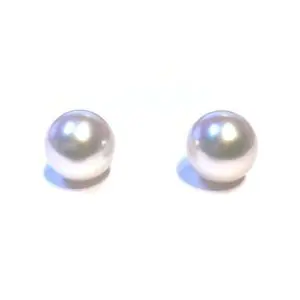 Akoya Pearl Gold Studs 6mm