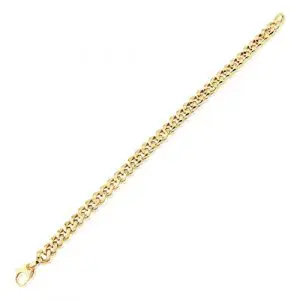 Gold Curb Bracelet