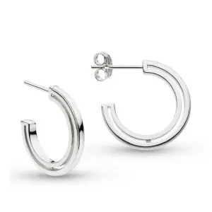 Kit Heath Silver Eclipse Hoops