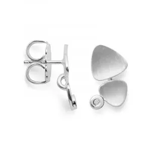 Bastian Triangle Diamond Stud Earrings