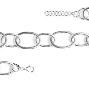 Bastian Silver Sensual Bracelet