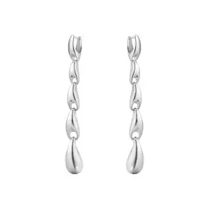 Georg Jensen Reflect Long Drop Earrings
