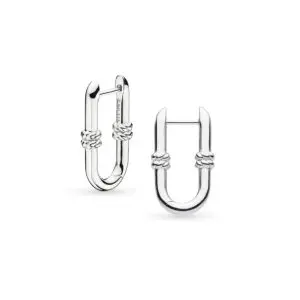Kit Heath Marina Rope Huggie Earrings