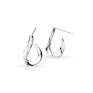 Kit Heath Serenity Semi Hoop Stud Earrings
