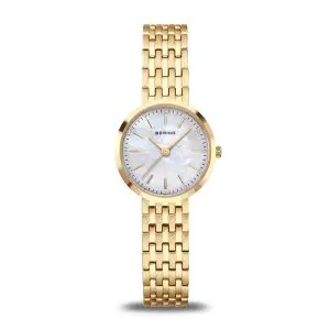 Bering Ladies Two Tone Mother of Pearl Watch 19126-734