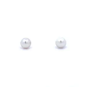 9ct Gold Small Pearl Stud Earrings