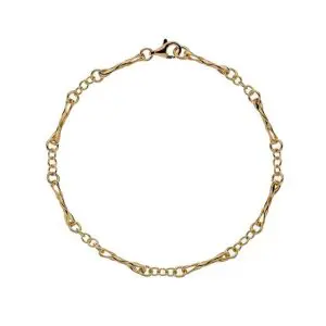 9ct Gold Twist Link Bracelet