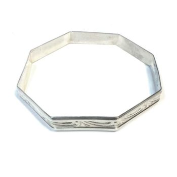 Christening Octagonal Bangle