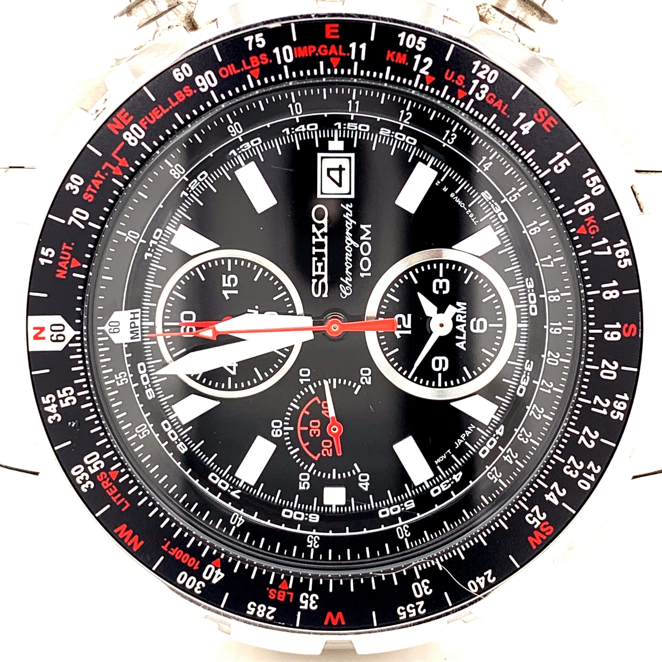 Seiko Flightmaster Chronograph Watch
