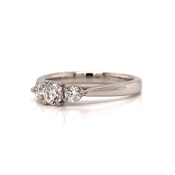 Three Stone Diamond Ring