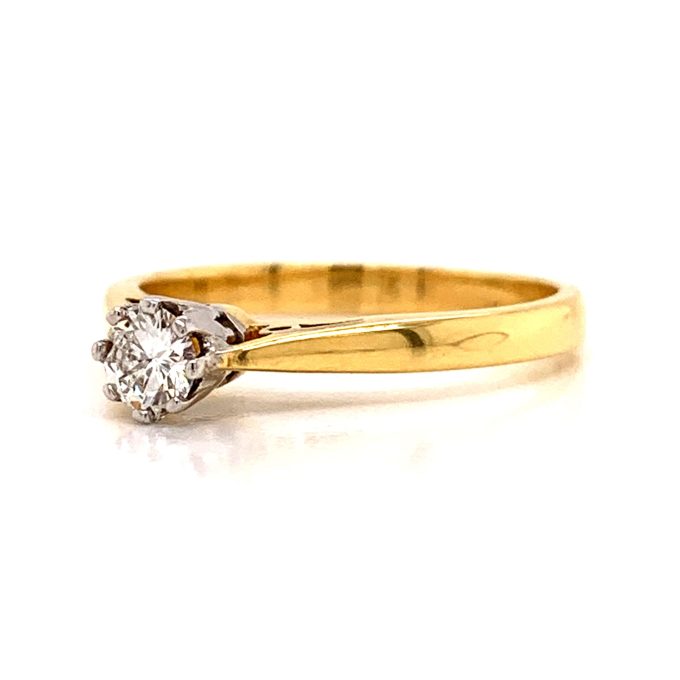 0.25 Carat Diamond Solitaire Ring