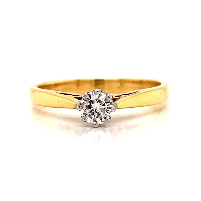 0.25 Carat Diamond Solitaire Ring