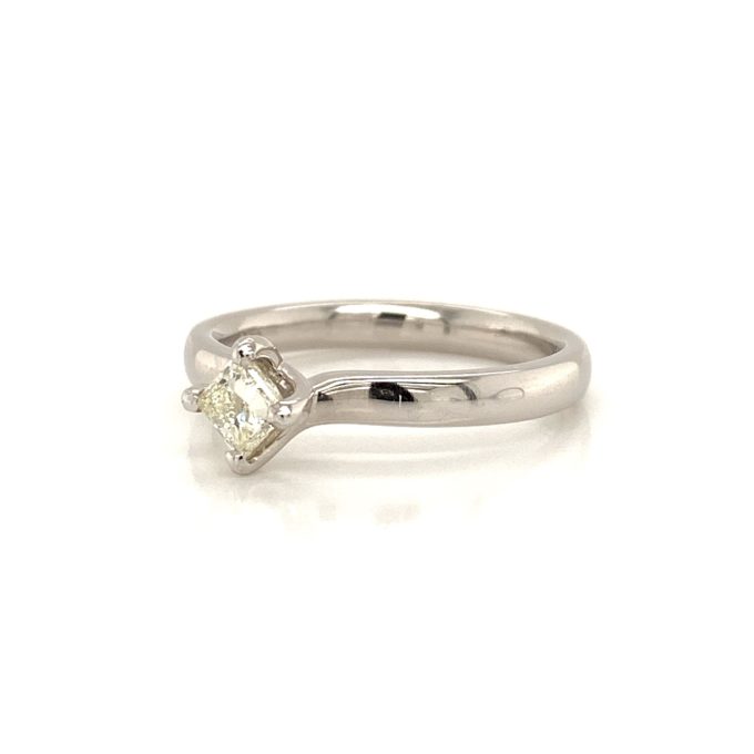 0.32ct Diamond Solitaire Ring in White Gold