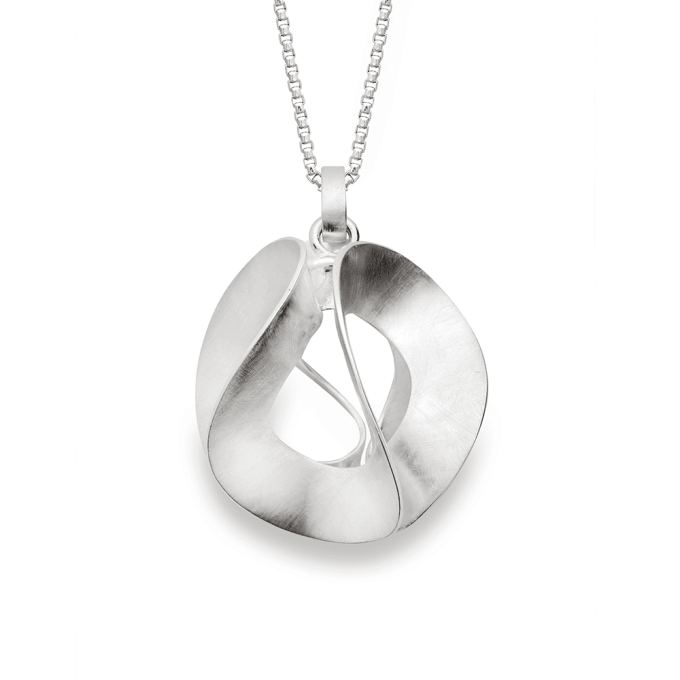 Large Ribbon Ball Necklace by Bastian