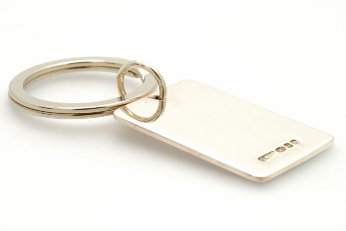 Silver Key Ring