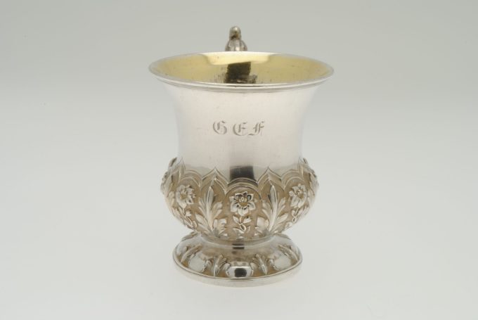 William IV Silver Christening Mug