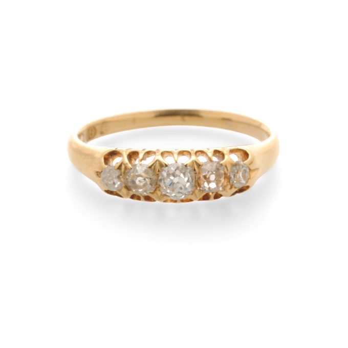 18 Carat Diamond Ring Circa 1915
