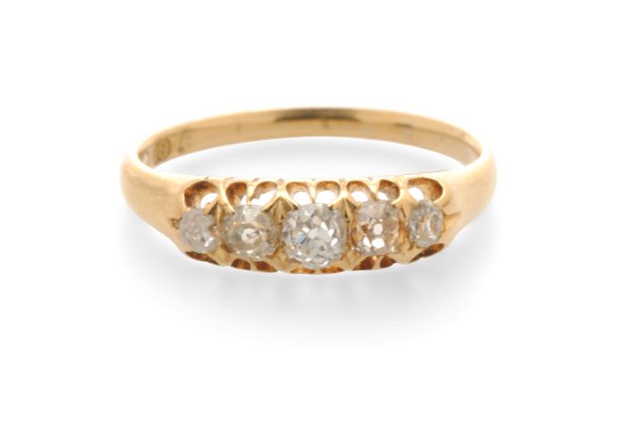 18 Carat Diamond Ring Circa 1915