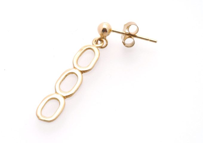 9 Carat Gold Drop Earrings