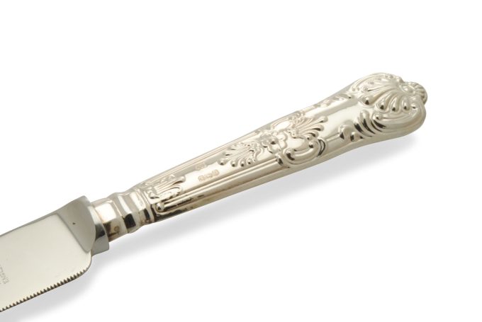 Silver Handled Cake Knife