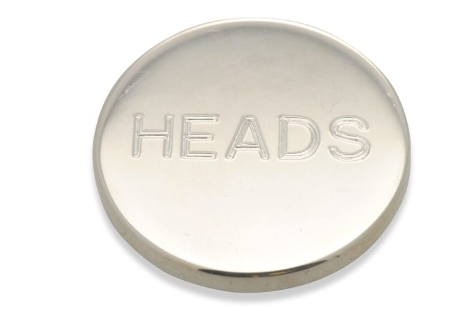 Silver Decision Maker - Heads / Tails