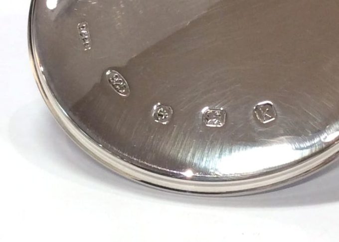 Silver Cased Mirror