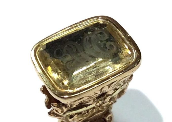 Yellow Gold Filled Watch Fob