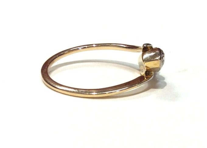 Antique Diamond Twist Ring