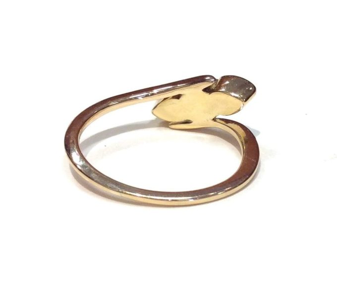 Antique Diamond Twist Ring