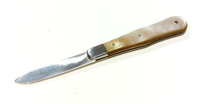 Antique Mother of Pearl Fruit Knife