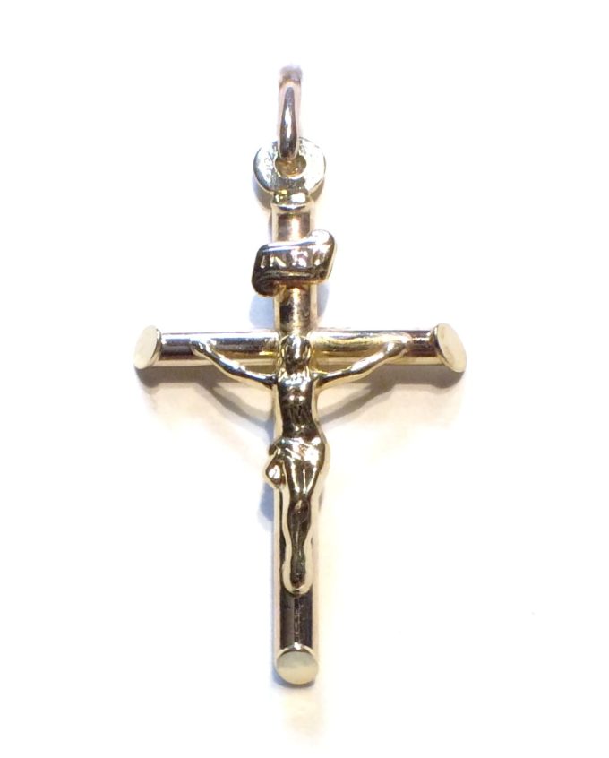 Yellow Gold Crucifix