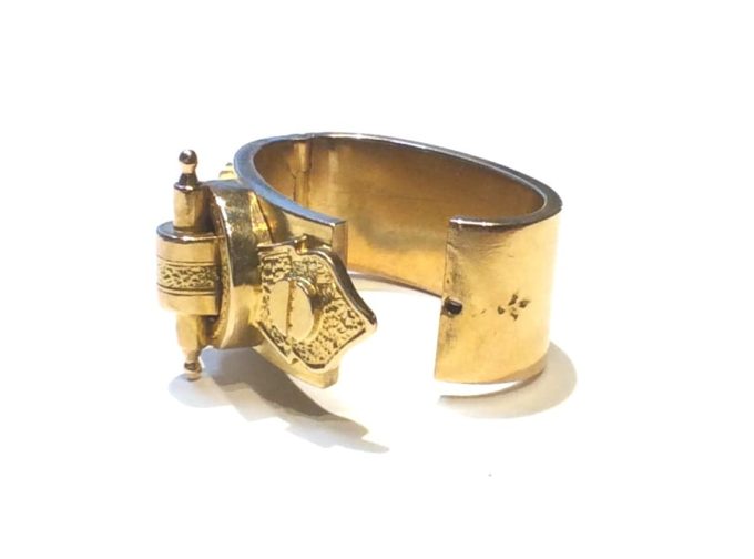 Antique 15ct Gold Scarf Ring