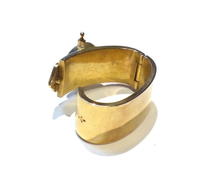 Antique 15ct Gold Scarf Ring