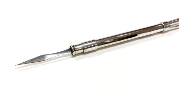 Silver Shotgun Toothpick