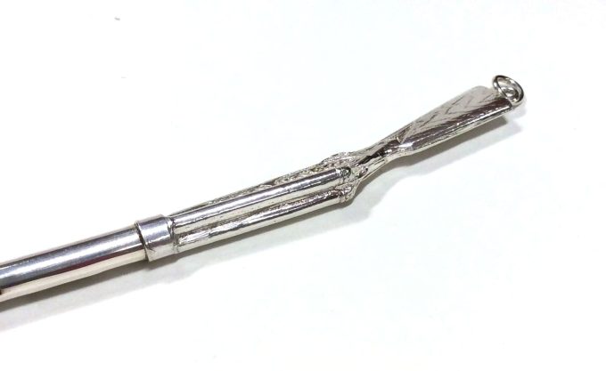 Silver Shotgun Toothpick