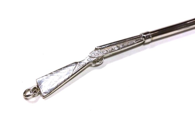 Silver Shotgun Toothpick