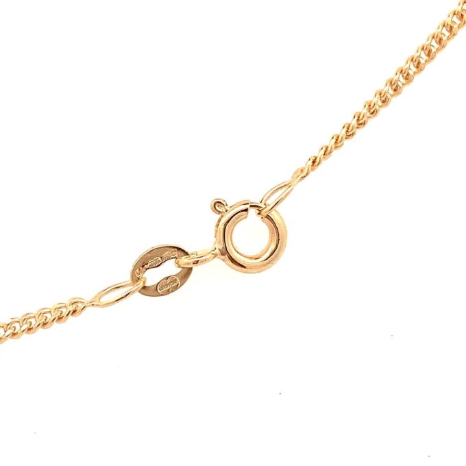 Gold St Christopher and Chain