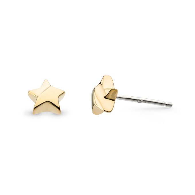Kit Heath Gold Shining Star Stud Earrings