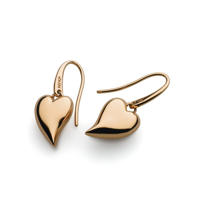 Kit Heath Rose Lust Heart Drop Earrings