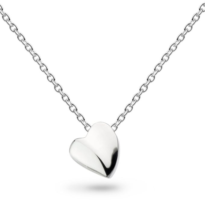 Kit Heath Silver Sweet Heart Necklace