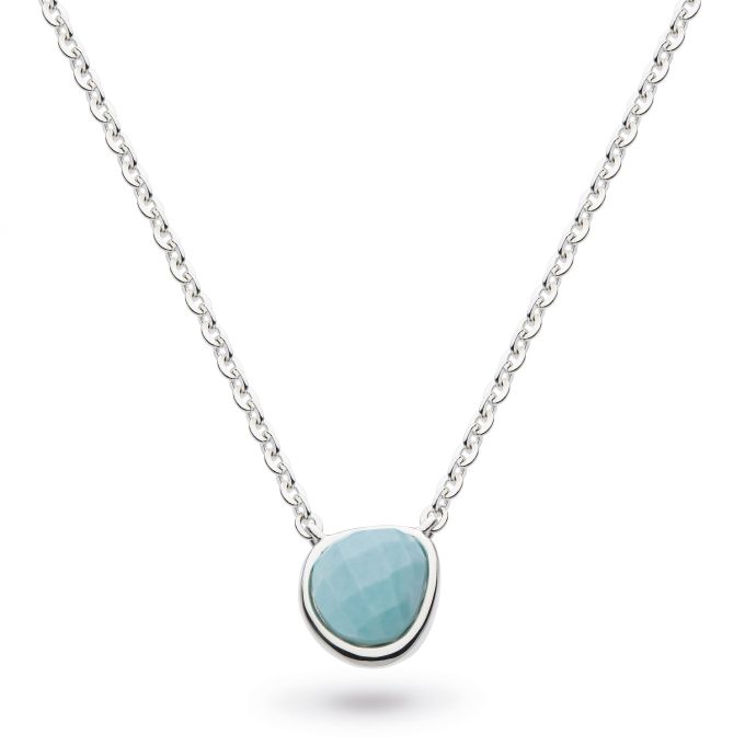 Kit Heath Turquoise Pebble Necklace