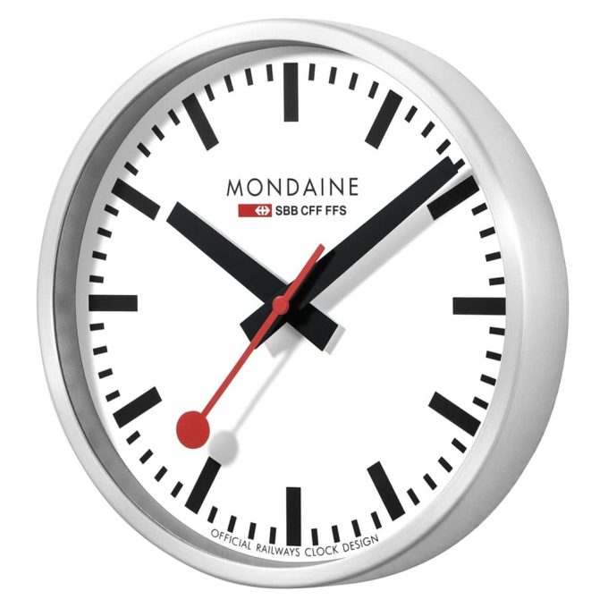 Mondaine Big Wall Clock 40cm with Sweep Second Hand