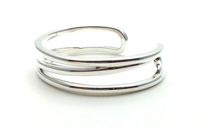 Silver Zig Zag Cuff