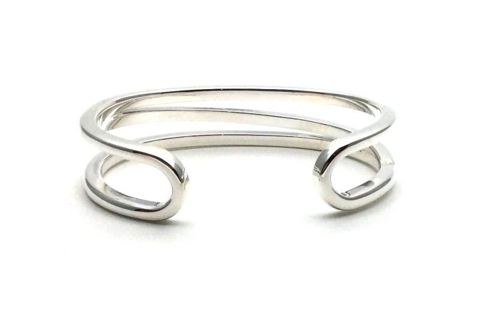 Silver Zig Zag Cuff