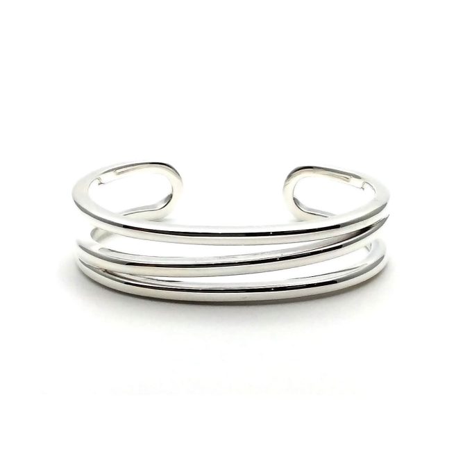 Silver Zig Zag Cuff