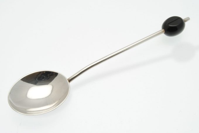 Six Silver Coffee Spoons