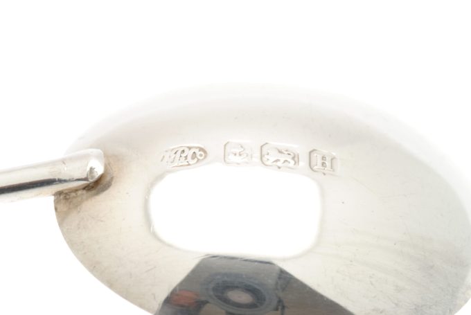 Six Silver Coffee Spoons