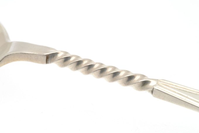 Six Silver Coffee Spoons